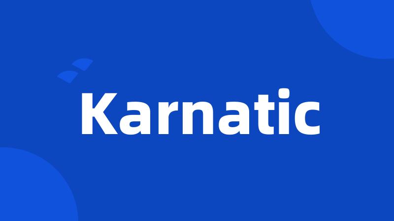 Karnatic