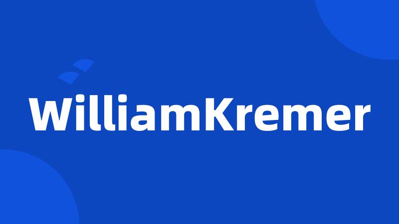 WilliamKremer