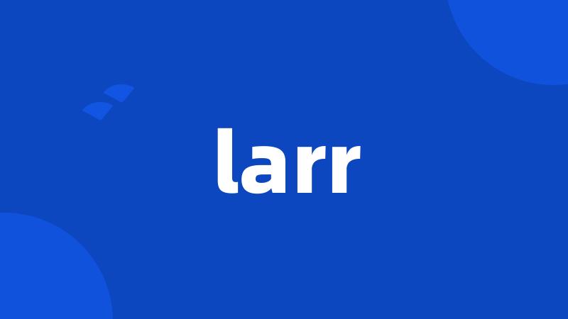 larr