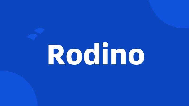 Rodino