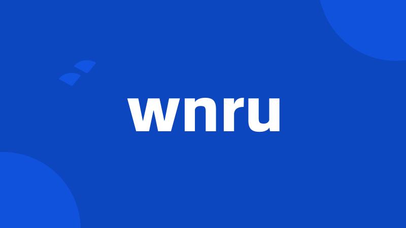 wnru