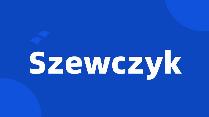 Szewczyk