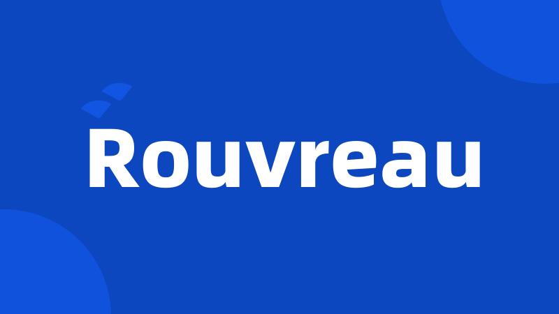 Rouvreau