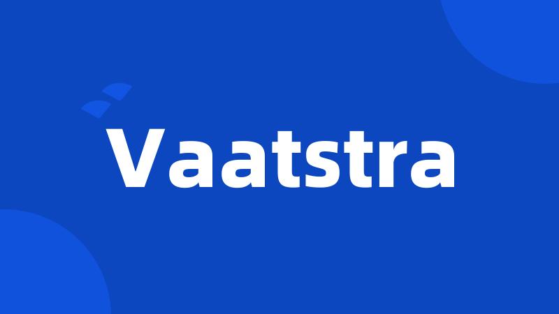 Vaatstra