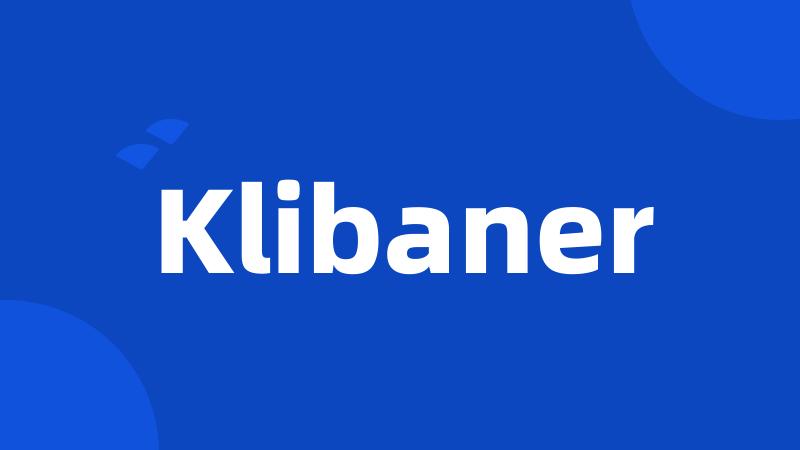 Klibaner