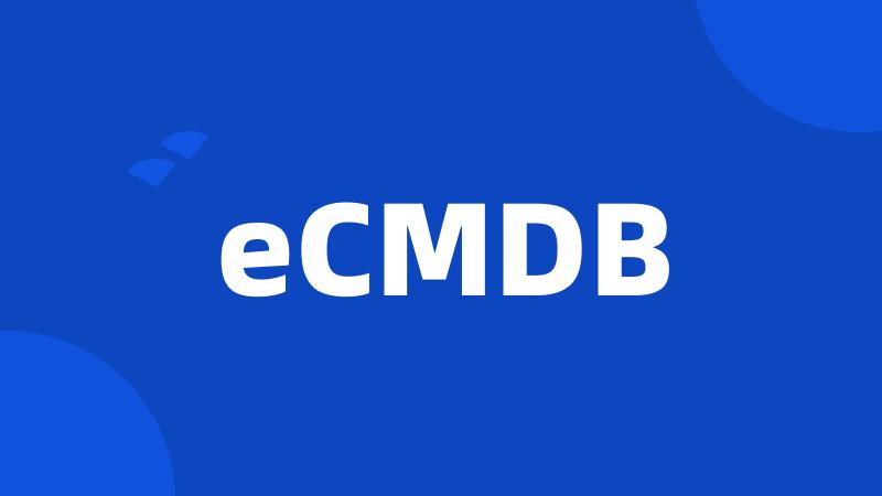 eCMDB
