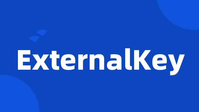 ExternalKey