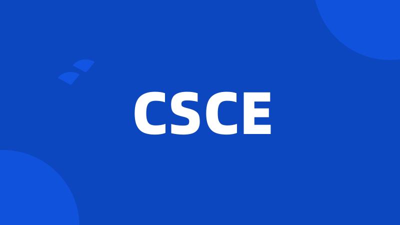 CSCE