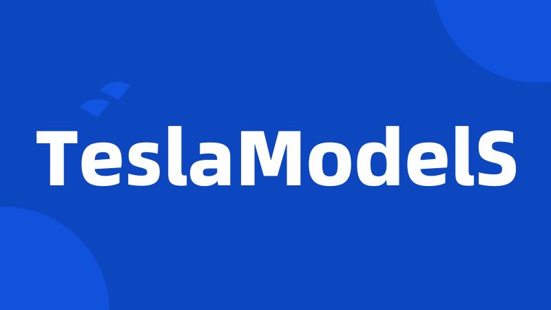 TeslaModelS