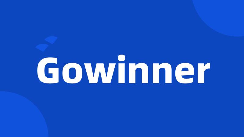 Gowinner