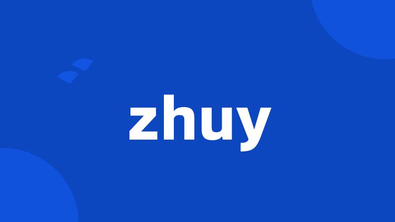 zhuy