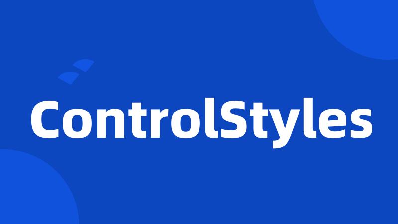 ControlStyles