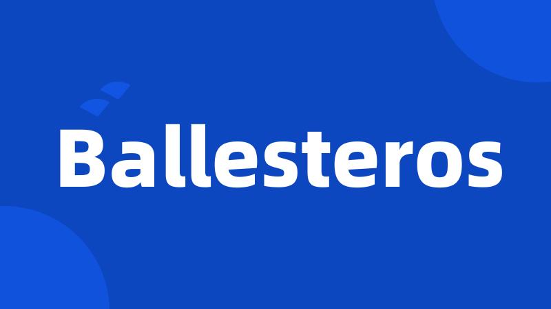 Ballesteros