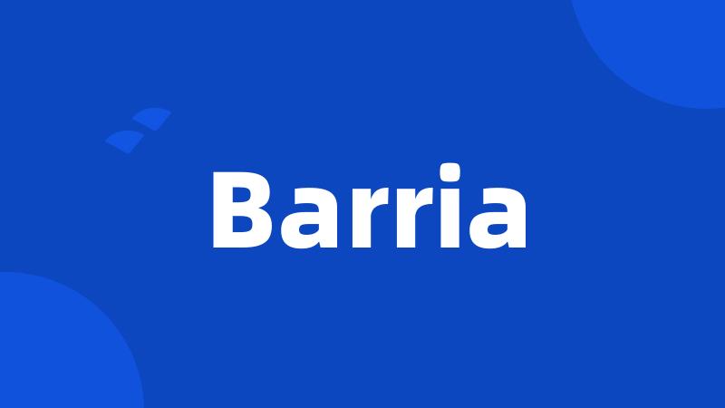 Barria