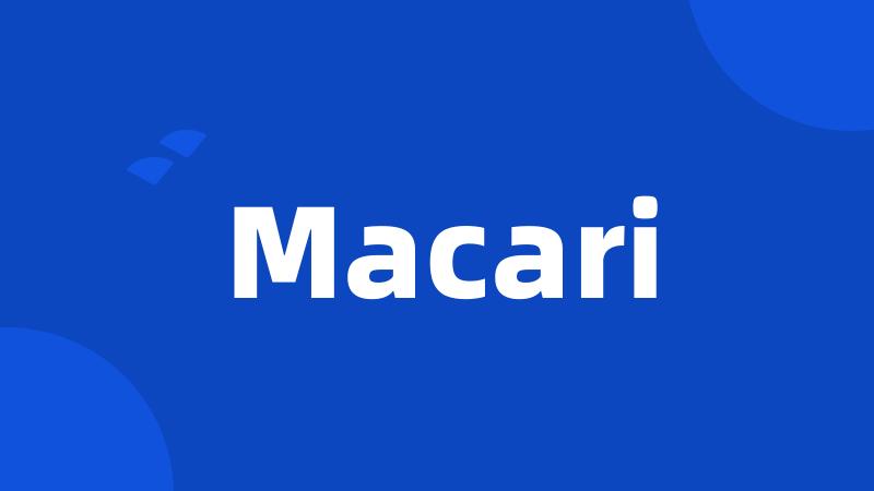 Macari