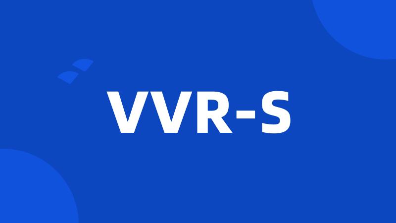 VVR-S