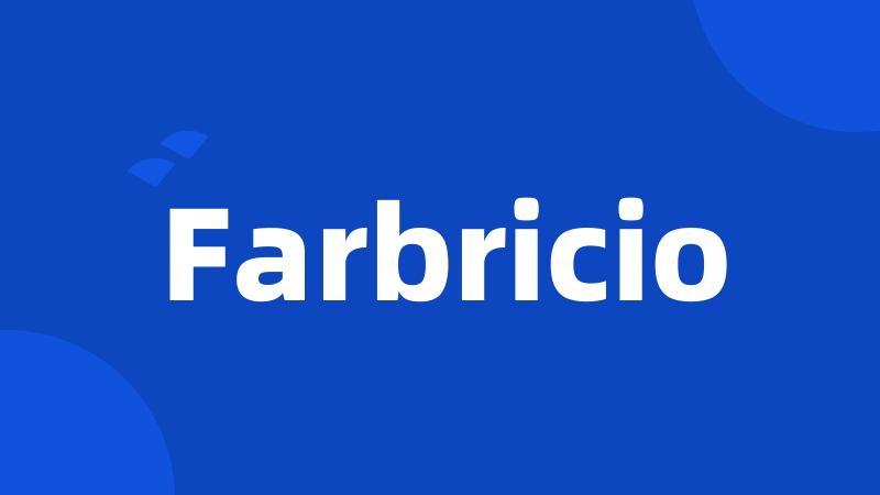 Farbricio