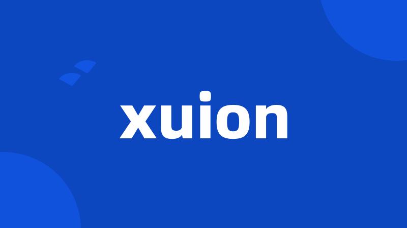 xuion