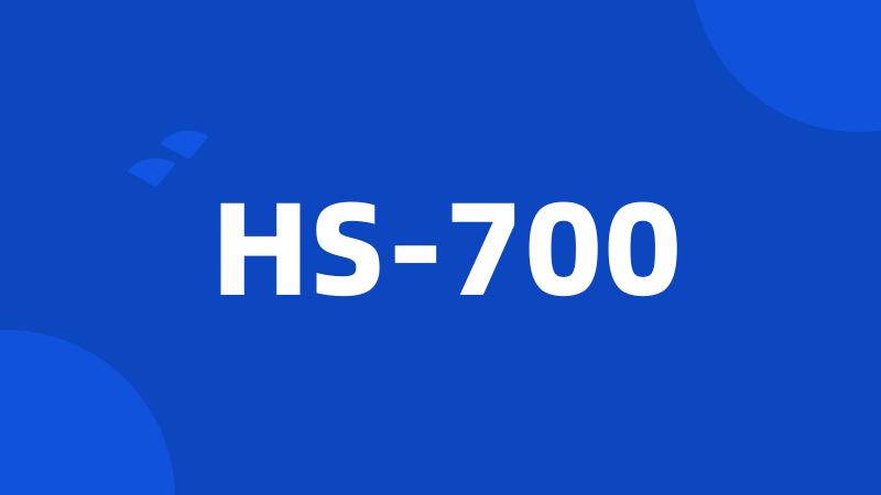 HS-700