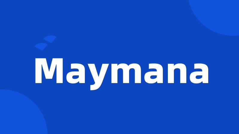 Maymana