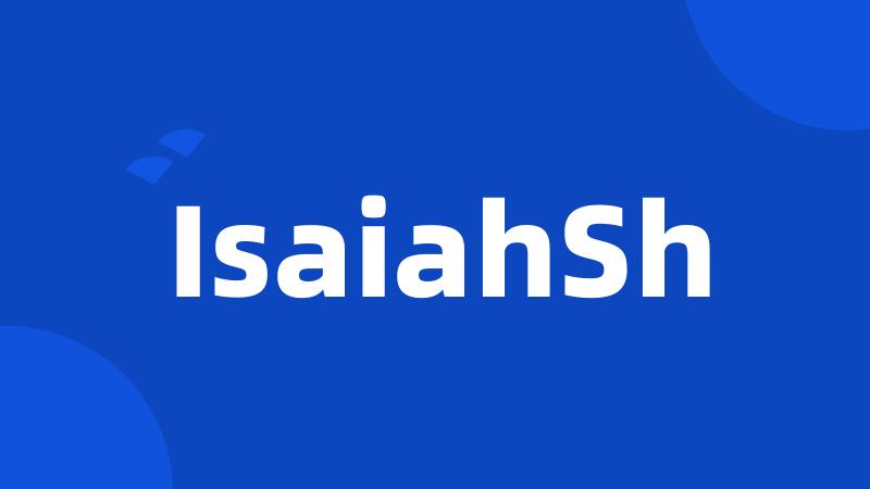 IsaiahSh