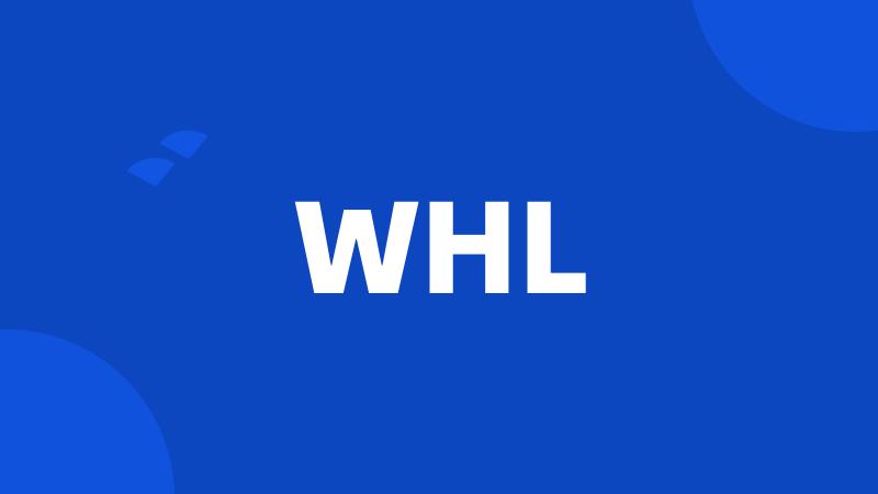 WHL