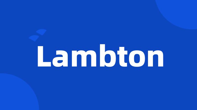 Lambton