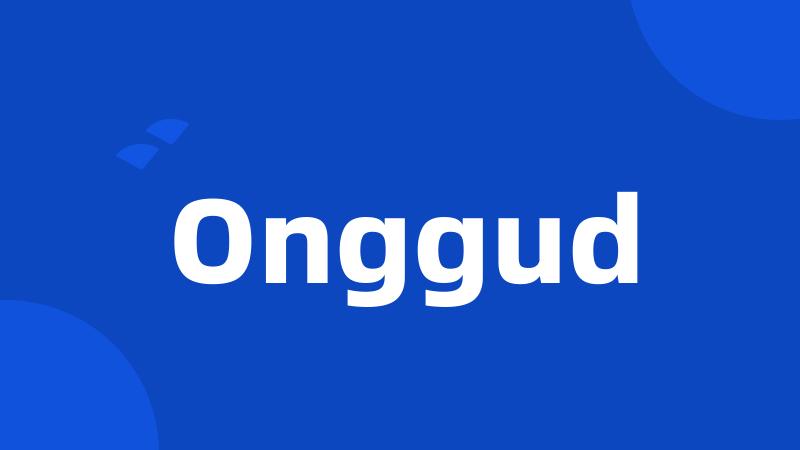 Onggud