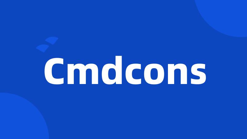 Cmdcons