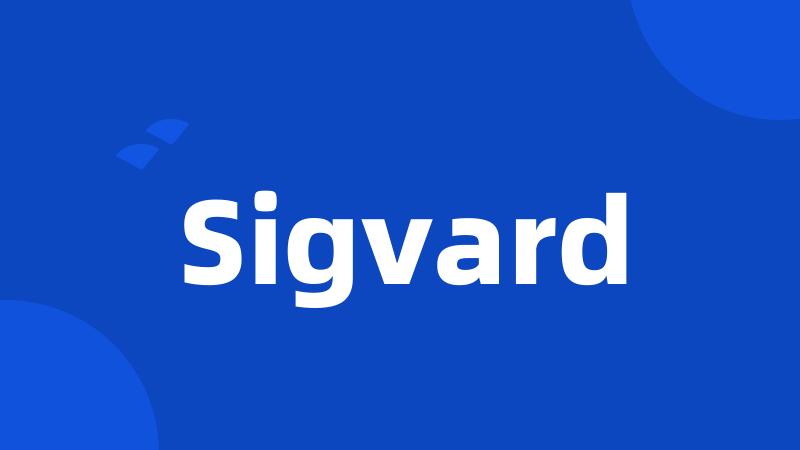 Sigvard