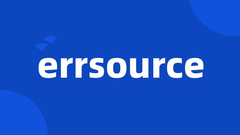 errsource