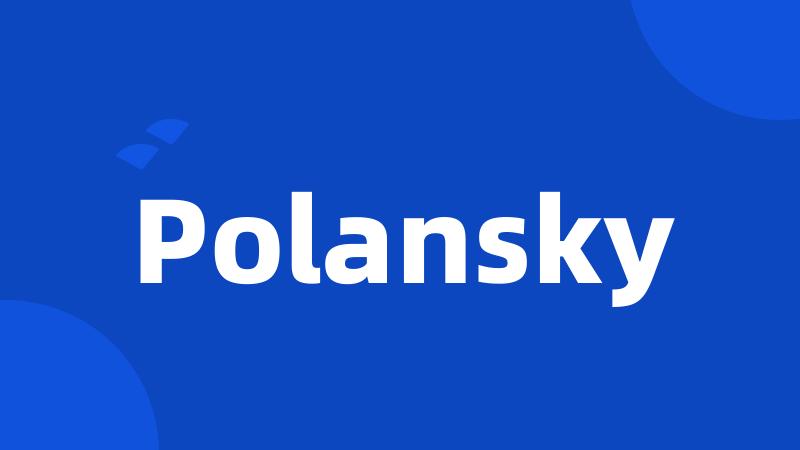 Polansky