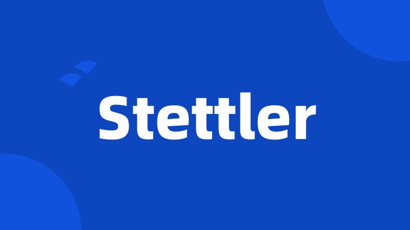 Stettler