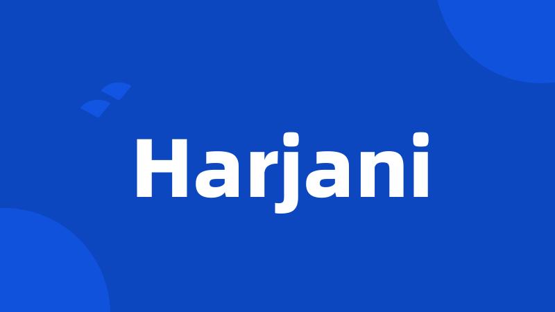 Harjani