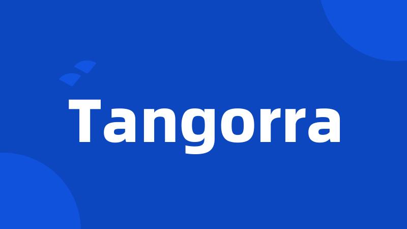 Tangorra