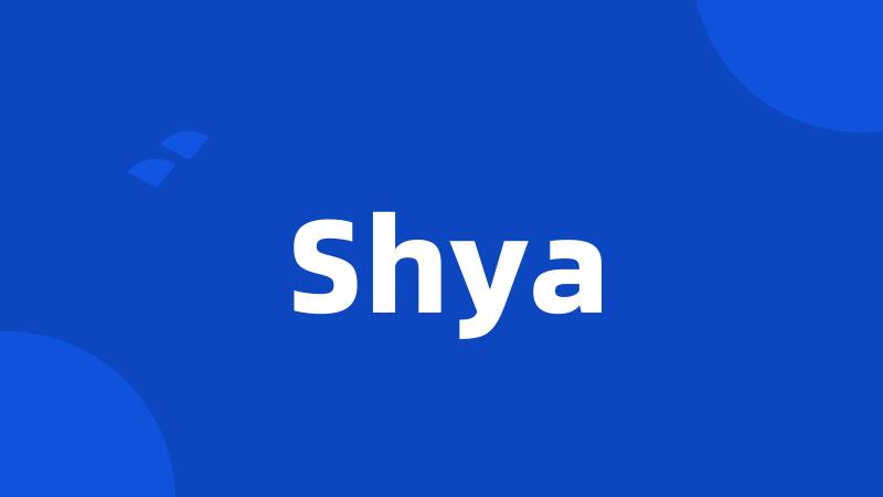 Shya