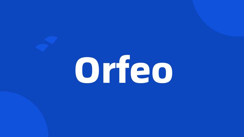 Orfeo