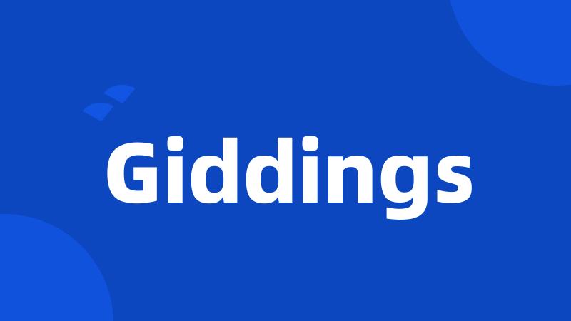 Giddings