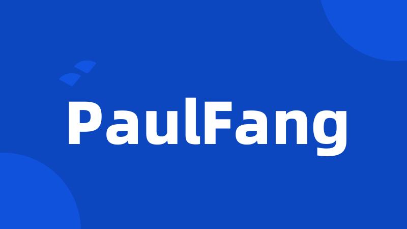 PaulFang