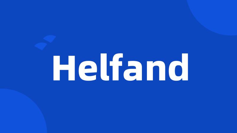 Helfand