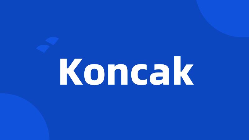 Koncak