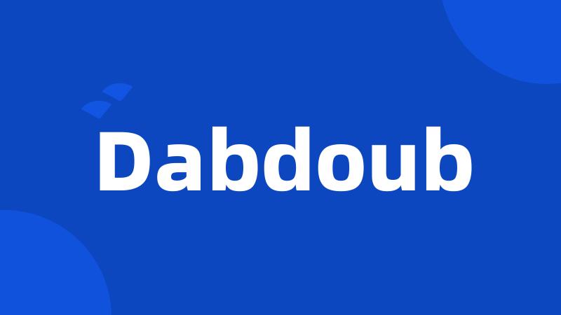 Dabdoub