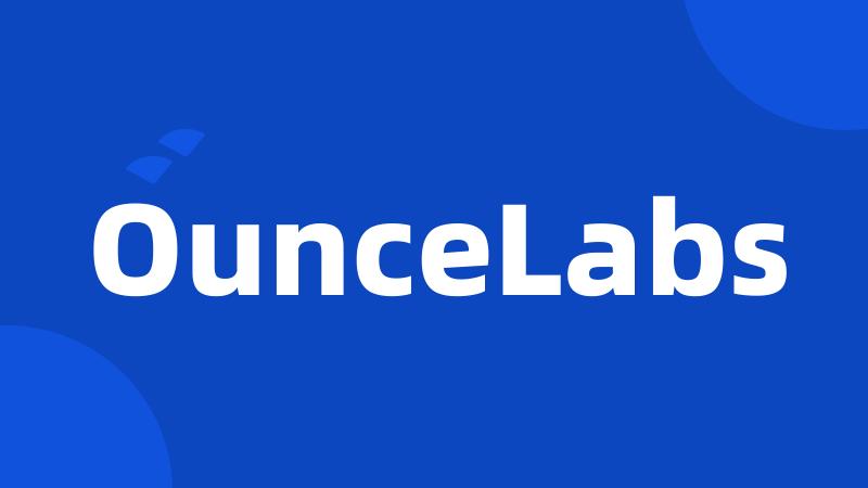 OunceLabs