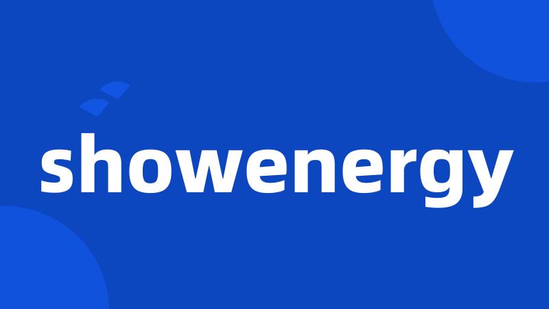 showenergy