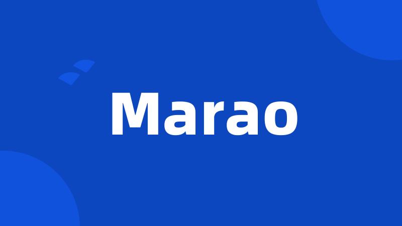 Marao