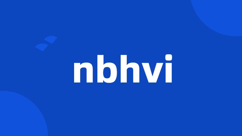 nbhvi