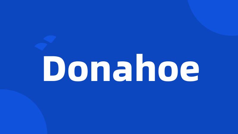 Donahoe