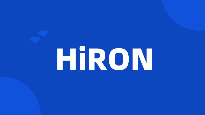 HiRON