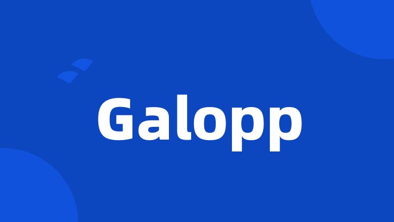 Galopp