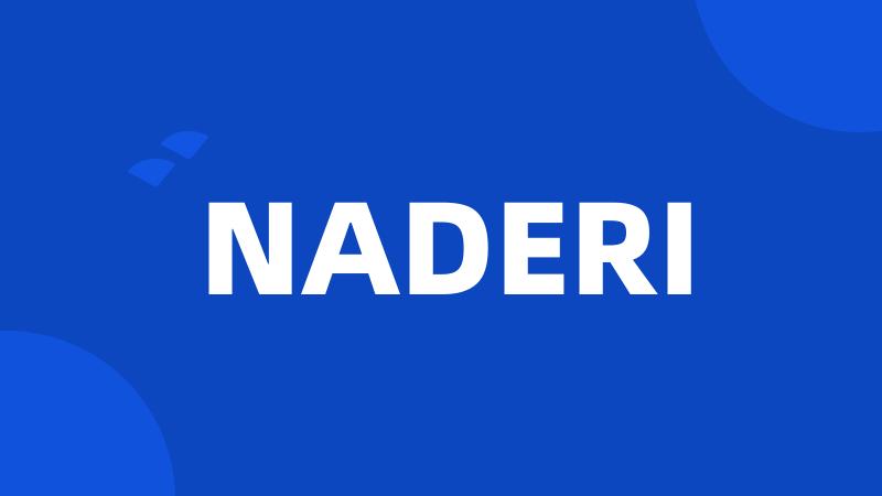 NADERI